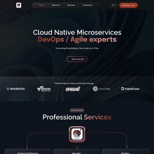 Landingpage Mastermind Media
