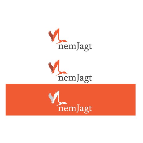 Stylish identity for a Danish hunting app.