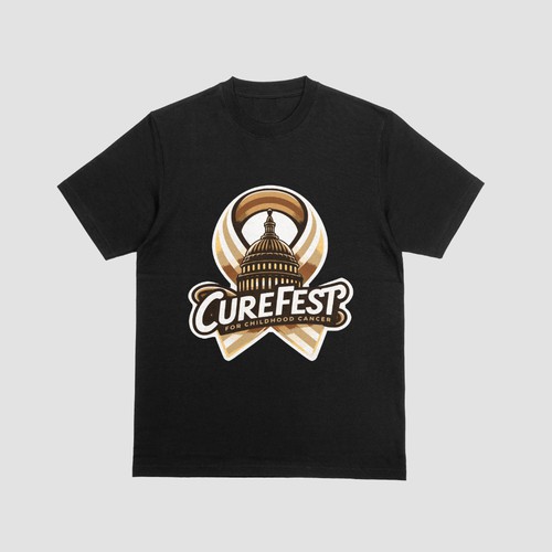 T shirt Design for Curefest Campaign