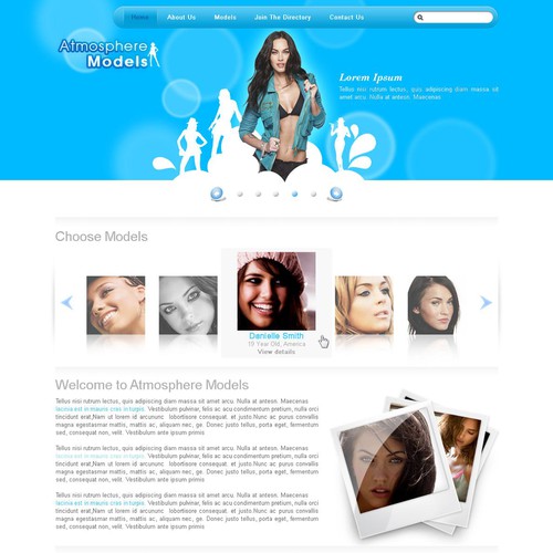 AtmosphereModels.com needs a new website design