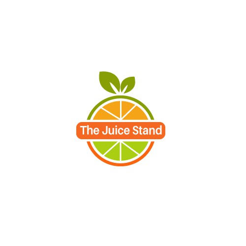 Design a FRESH logo for "The Juice Stand"