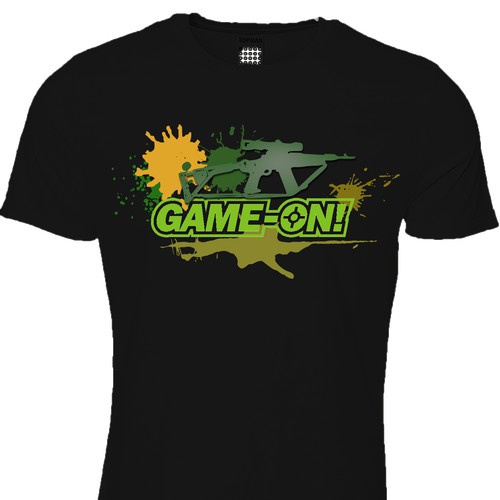 Game-On need a new tshirt design!