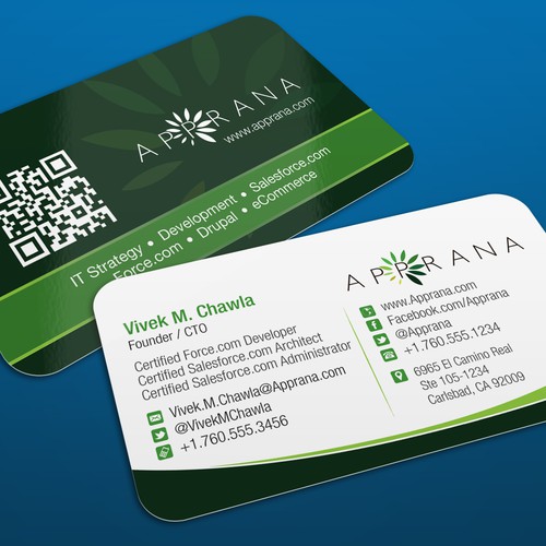 Apprana Needs a New Business Card!