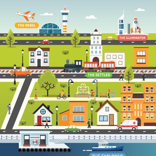City illustration