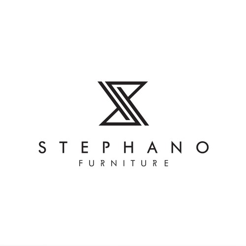 Recognizable logo for reclaimed wood furniture manufacturer.