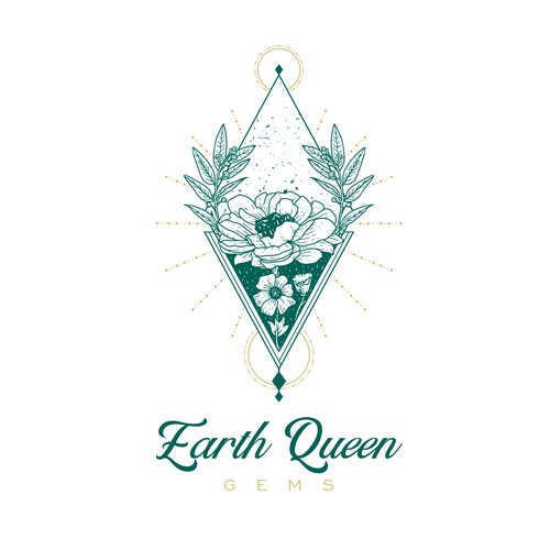 Logo for Earth Queen Gems