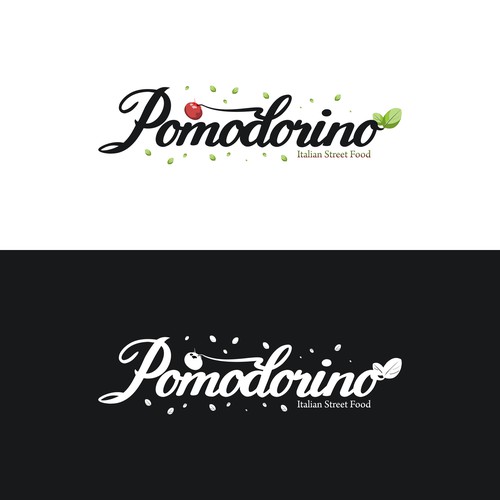 Pomodorino Italian Street Food Logo
