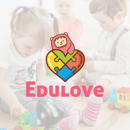 Logo concept for edulove