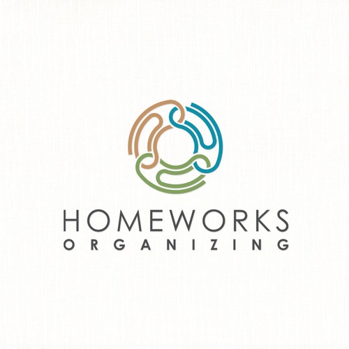 Logo for HomeWorks Organizing