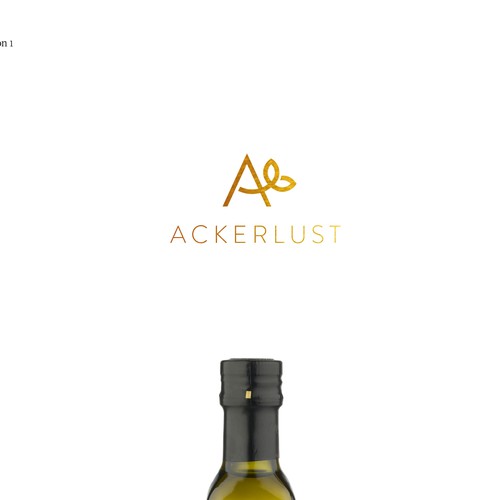 Ackerlust logo + product design sketches