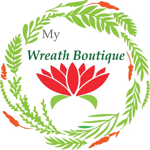 Wreath Boteque Foral Logo