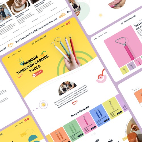Shopify Website for Tortuga Tools