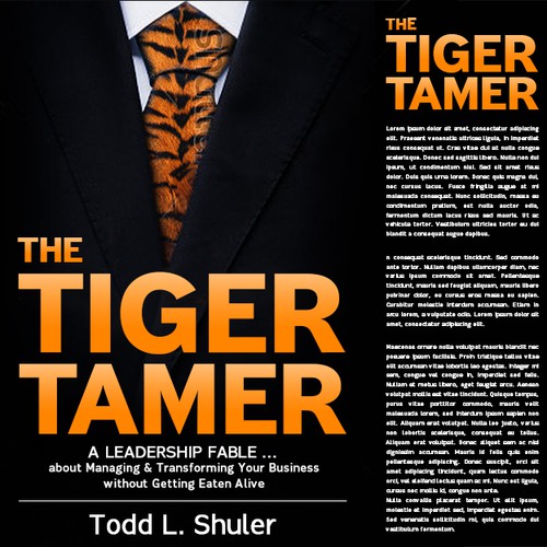 Book Cover Design - The Tiger Tammer