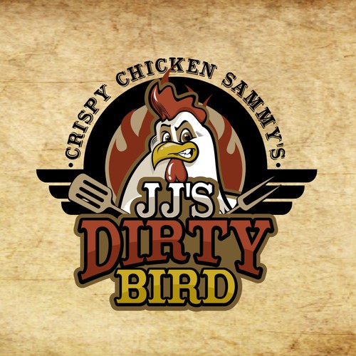 Bold Logo for a chicken sandwich restaurant