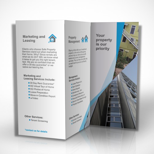 New brochure design wanted for Safe Property Services