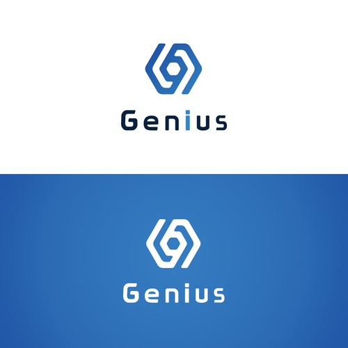 Hex logo idea 3 for geniusjason