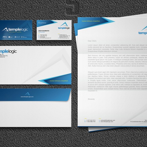 Sharp looking stationery