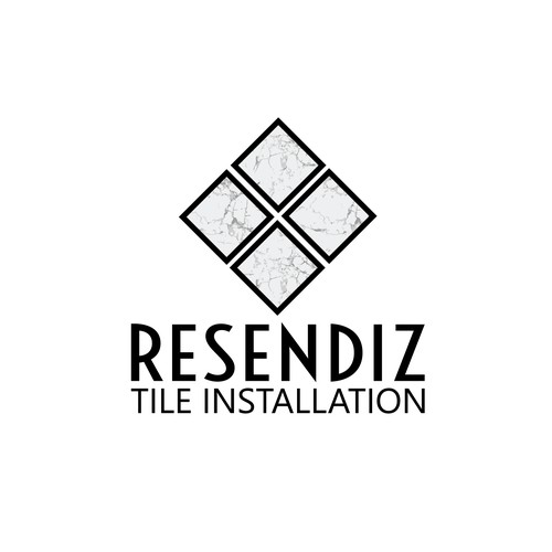 Simple logo for tile company