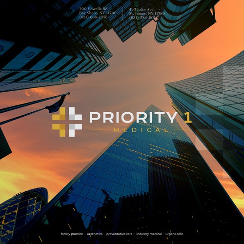 Priority 1 Medical Logo