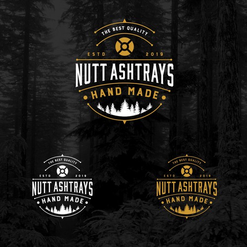 Logo concept for Nutt Ashtrays