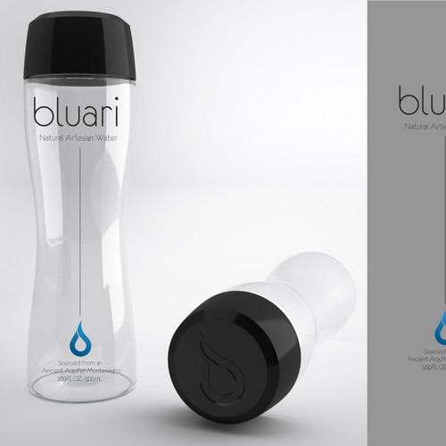 Help BLUARI WATER with a new product label