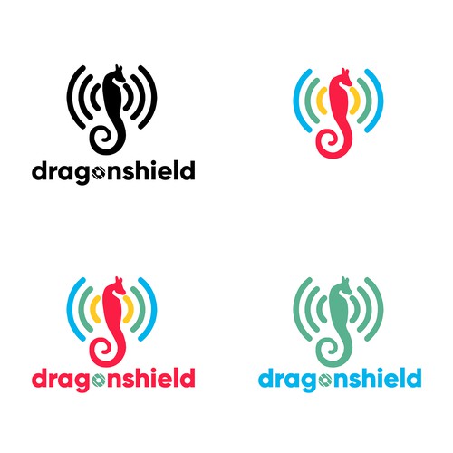 Playful logo concept for safety-enhanced wifi router