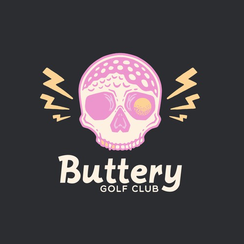 Skull Golf Logo