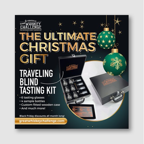 Great Whiskey Challenge – Blind Tasting Kit Holiday Post