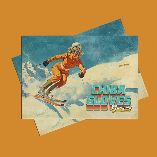 Retro Postcard Design