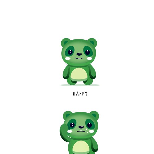 Character designs for Kids App