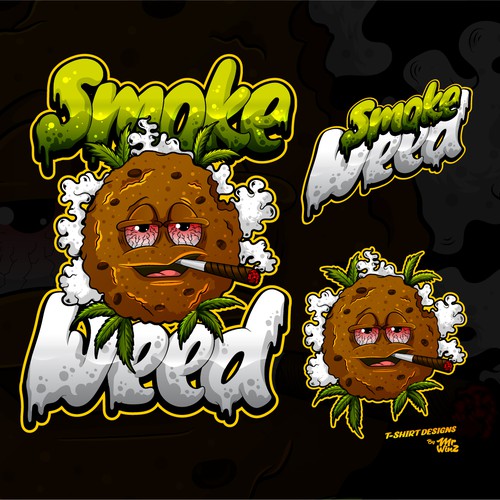 Smoke Weed- T shirt design