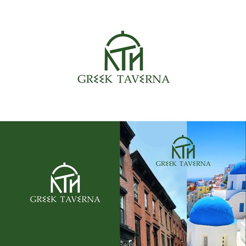 Logo For Greek Taverna in New York