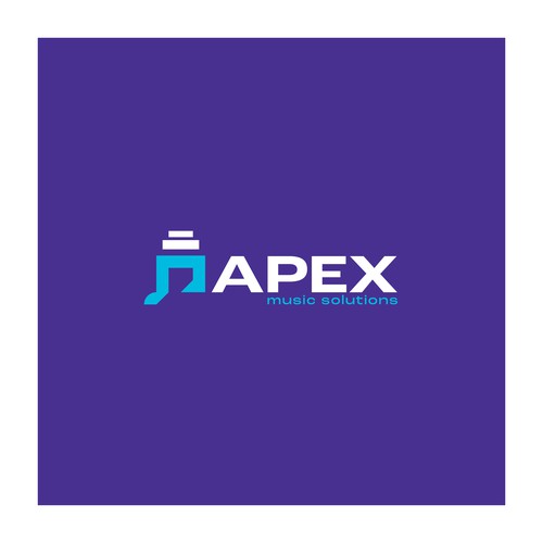 Logo Design for APEX MUSIC SOLUTIONS