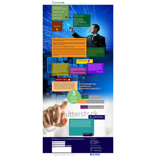 Re-design our Website for 2015 and beyond.