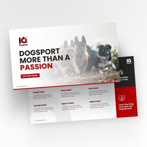 Professional powerpoint presentation design