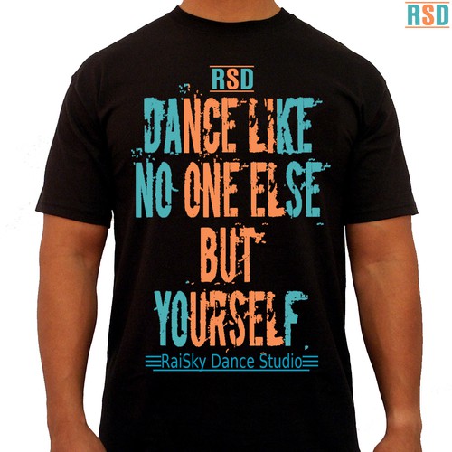 Create a hip T-shirt for DANCERs !!!