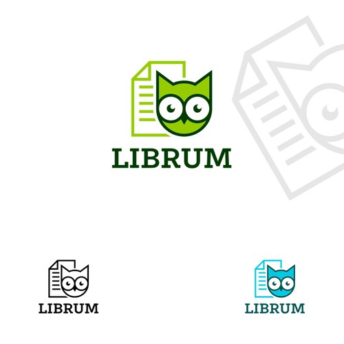 Short-form Publishing (audio/text/speed-read) Startup Logo