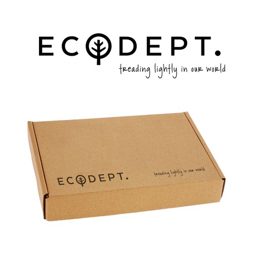 Create a logo for ECOdept to go on the new travellers' towel