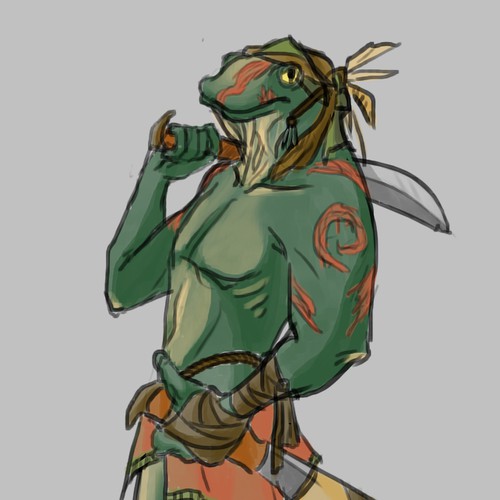 Frog Warrior Design