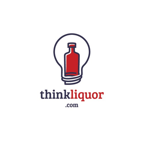 bold concept for liquor store