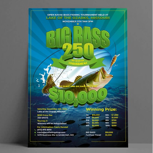 Big Bass 250 Poster