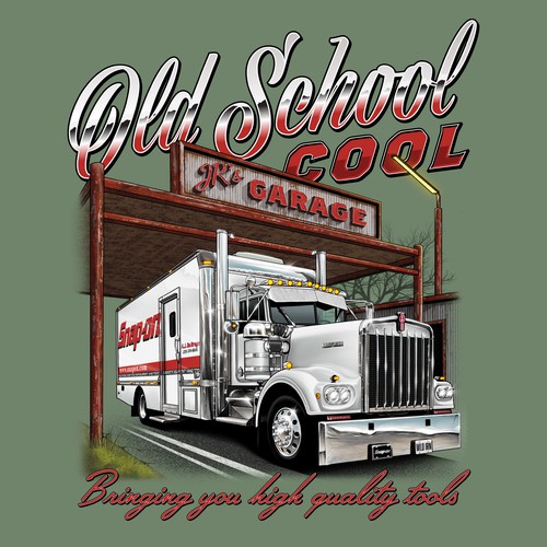 Old School Cool - Tshirt Design