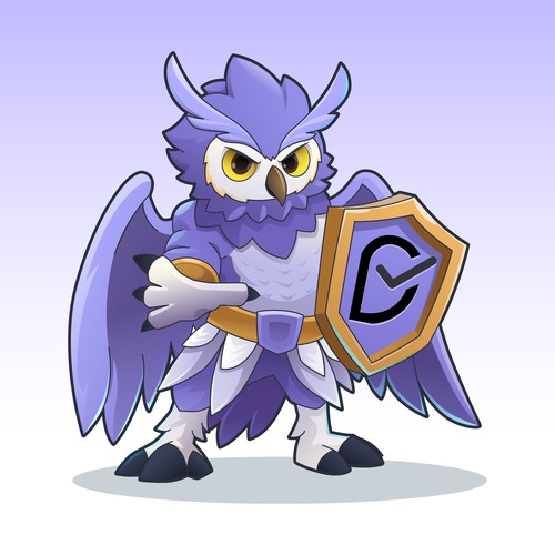 Mascot owl design