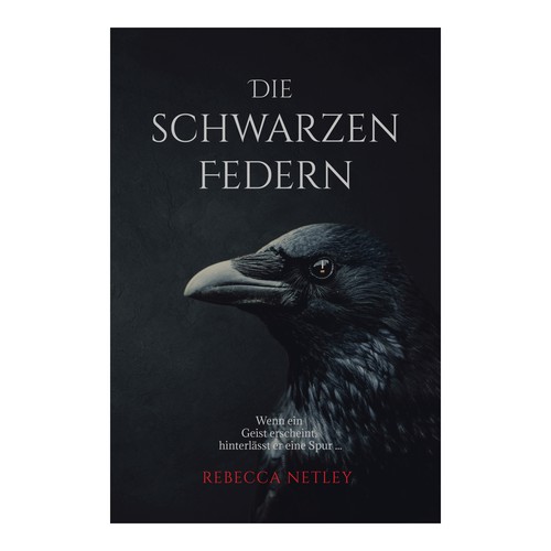 Book Cover Design Concept for "Die Schwarzen Federn"