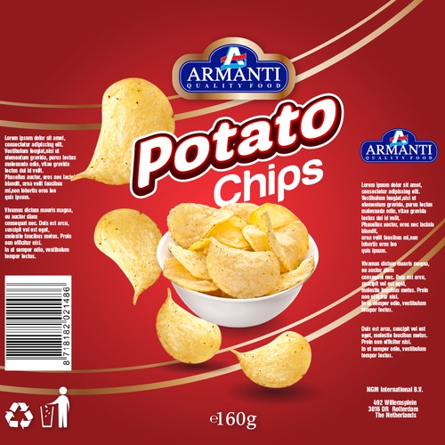 POTATO CHIPS DESIGN