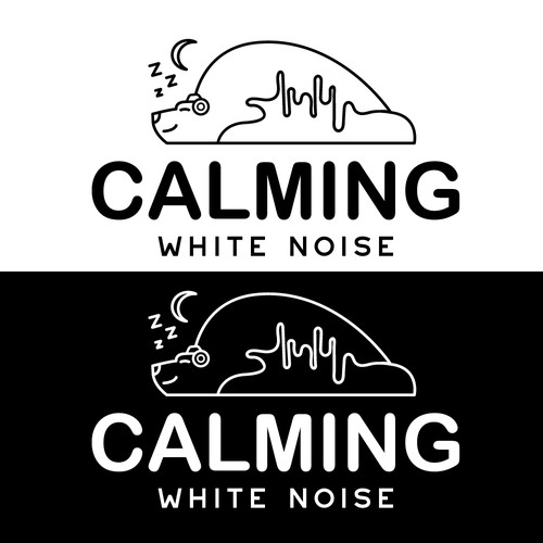 Calming White Noise logo