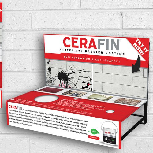 Create Eye-Catching Graphics For A Retail Counter Display!