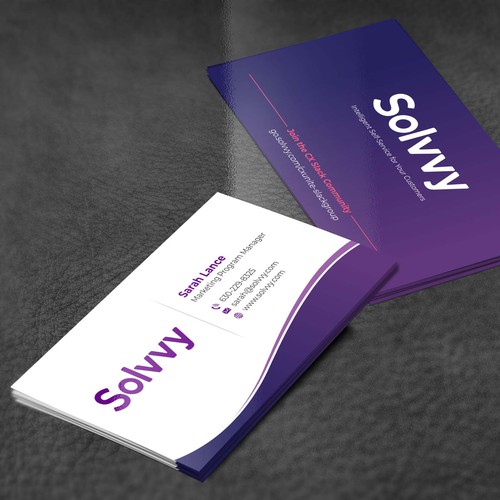 Solvvy Business Cards