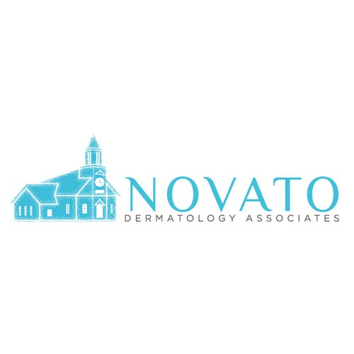 Design a professional logo for Novato Dermatology Associates' new building