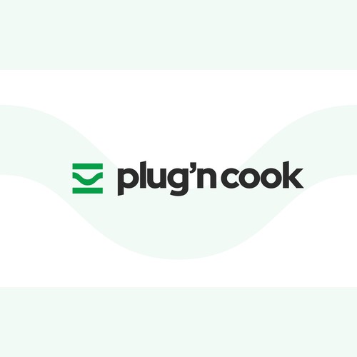 Logo Concept for plug'n cook